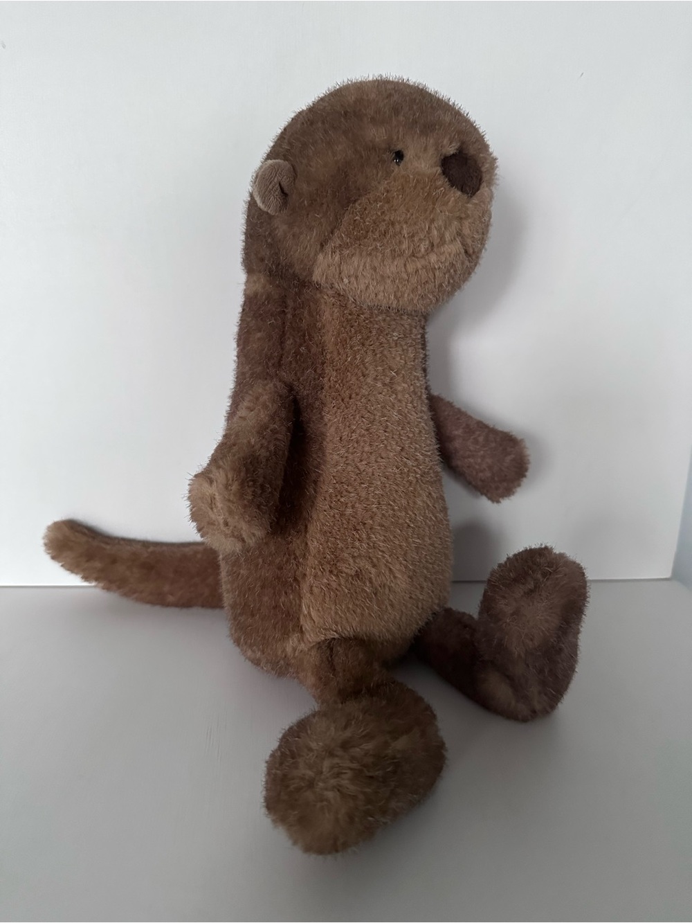 Jellycat Brooke Otter 14” Plush Stuffed Animal Retired EUC w/ Tag Soft PlushToy